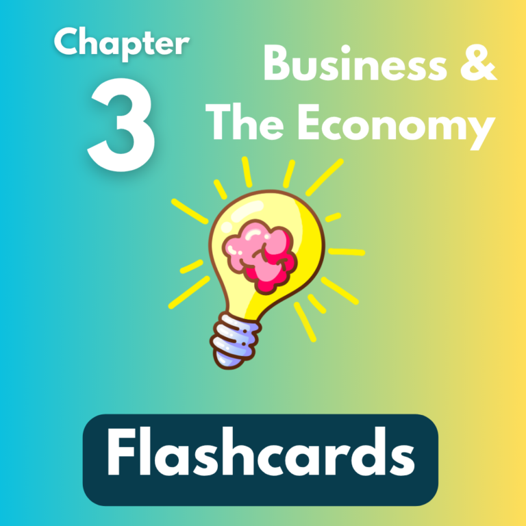 CH3 – Flashcards