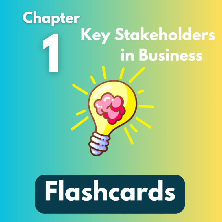 CH1 – Flashcards