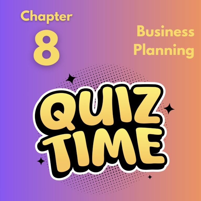 CH8 – Quizzes