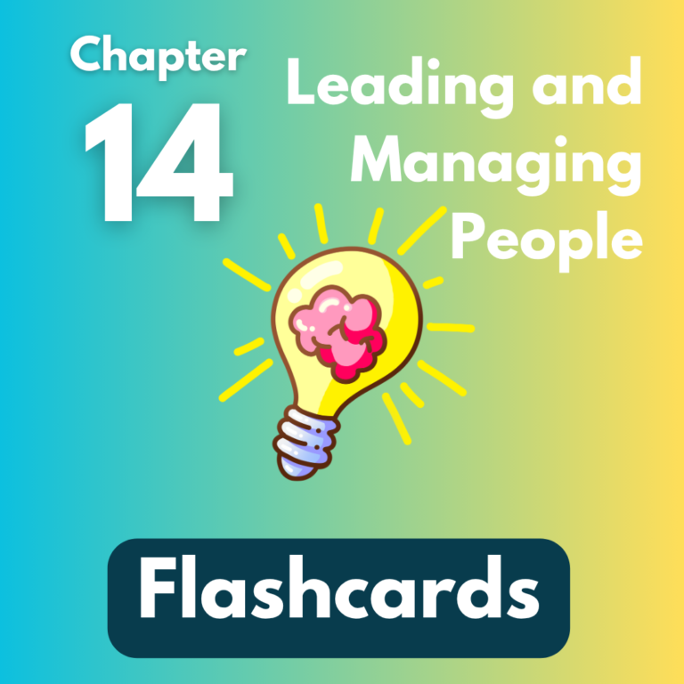CH 14 – Flashcards