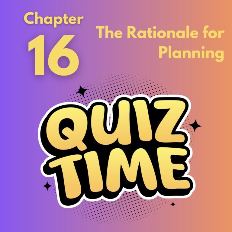 CH 16 – Quizzes