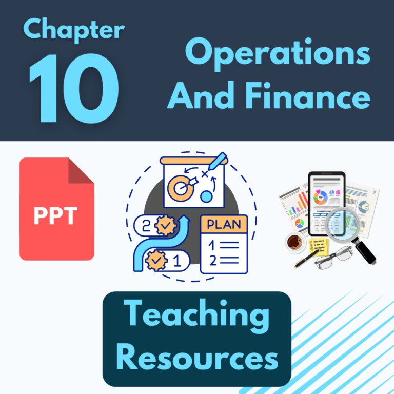 Chapter 10 – Teacher Resources