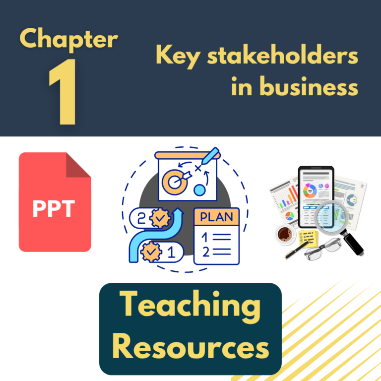 Chapter 1 – Teacher Resources