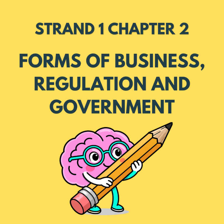 S1 CH2 Forms of business, business regulation and governance